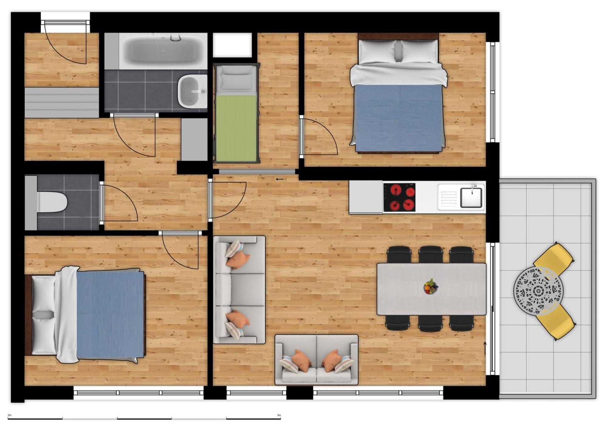 Holiday Suites Westende Middelkerke Værelse billede