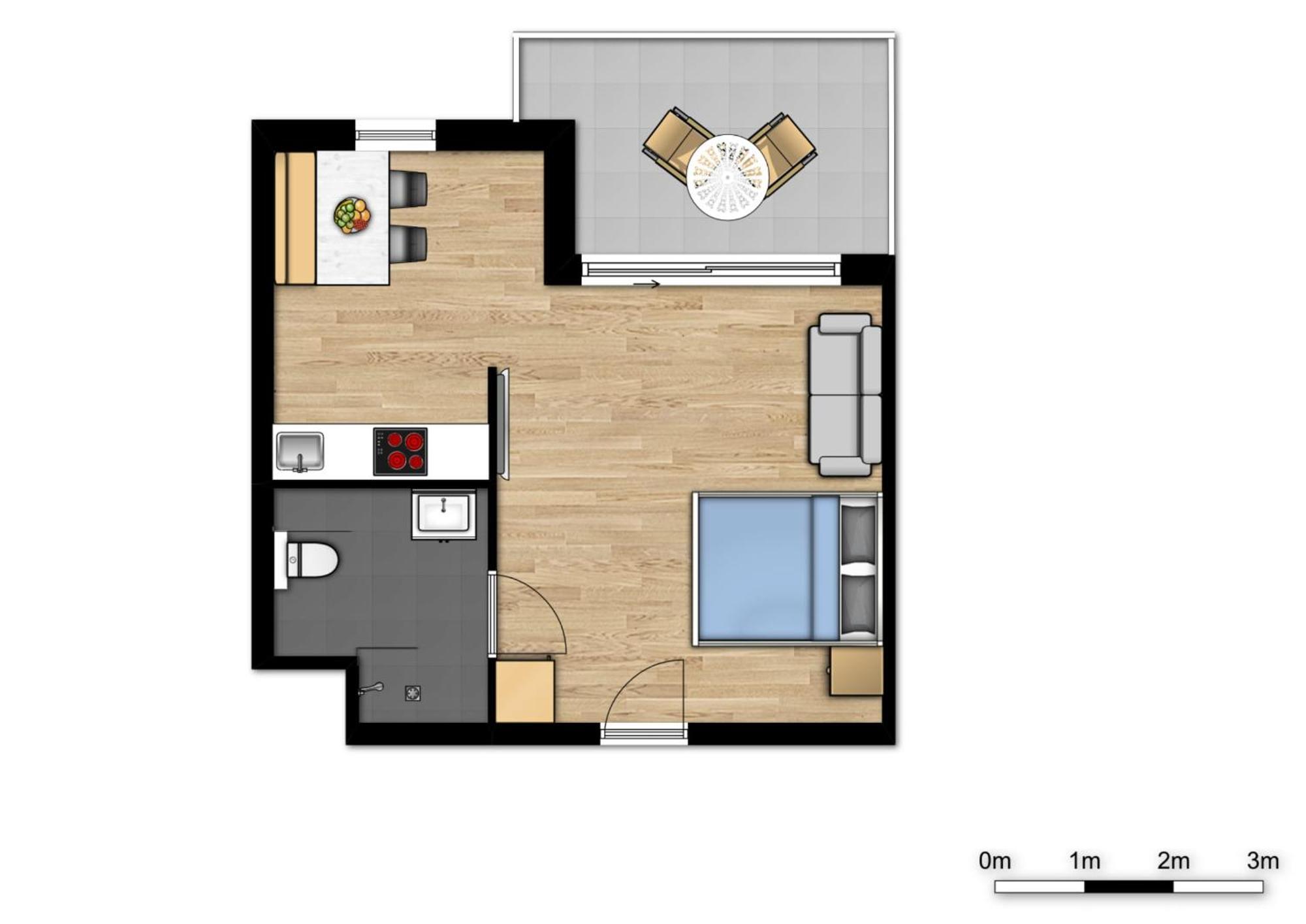 Holiday Suites Westende Middelkerke Værelse billede