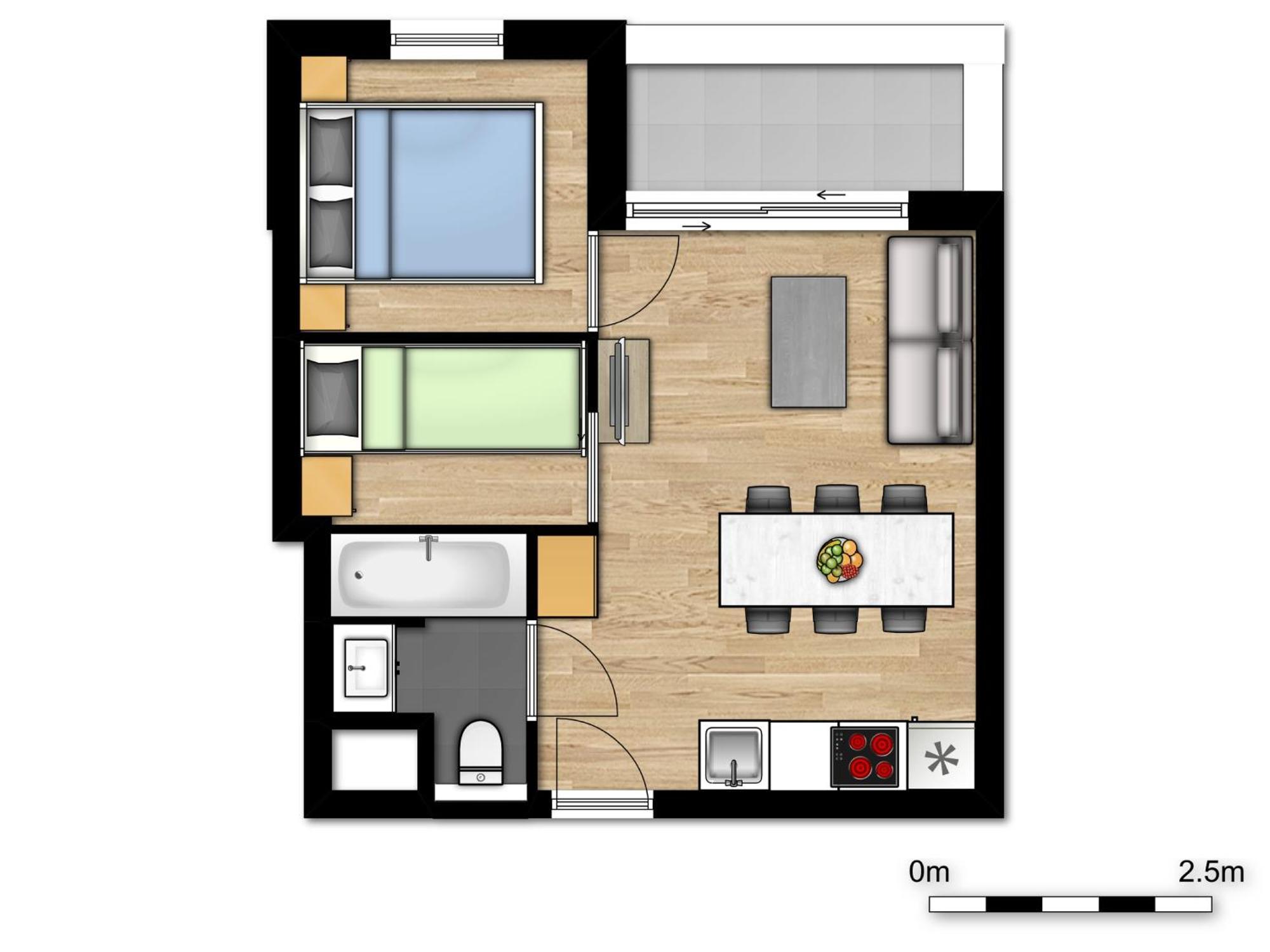 Holiday Suites Westende Middelkerke Værelse billede
